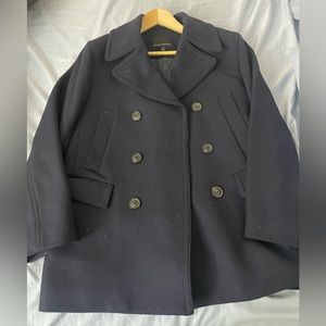 Banana Republic Pea Coat in Navy Blue color MENS